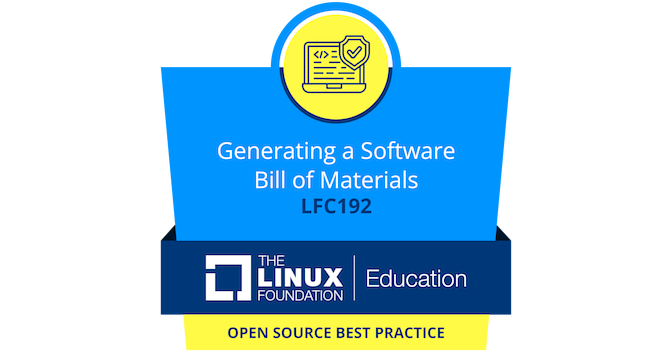 LFC192: Generating a Software Bill of Materials