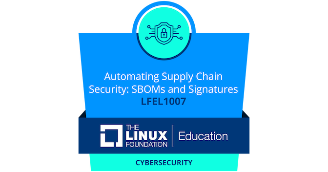LFEL1007: Automating Supply Chain Security - SBOMs and Signatures